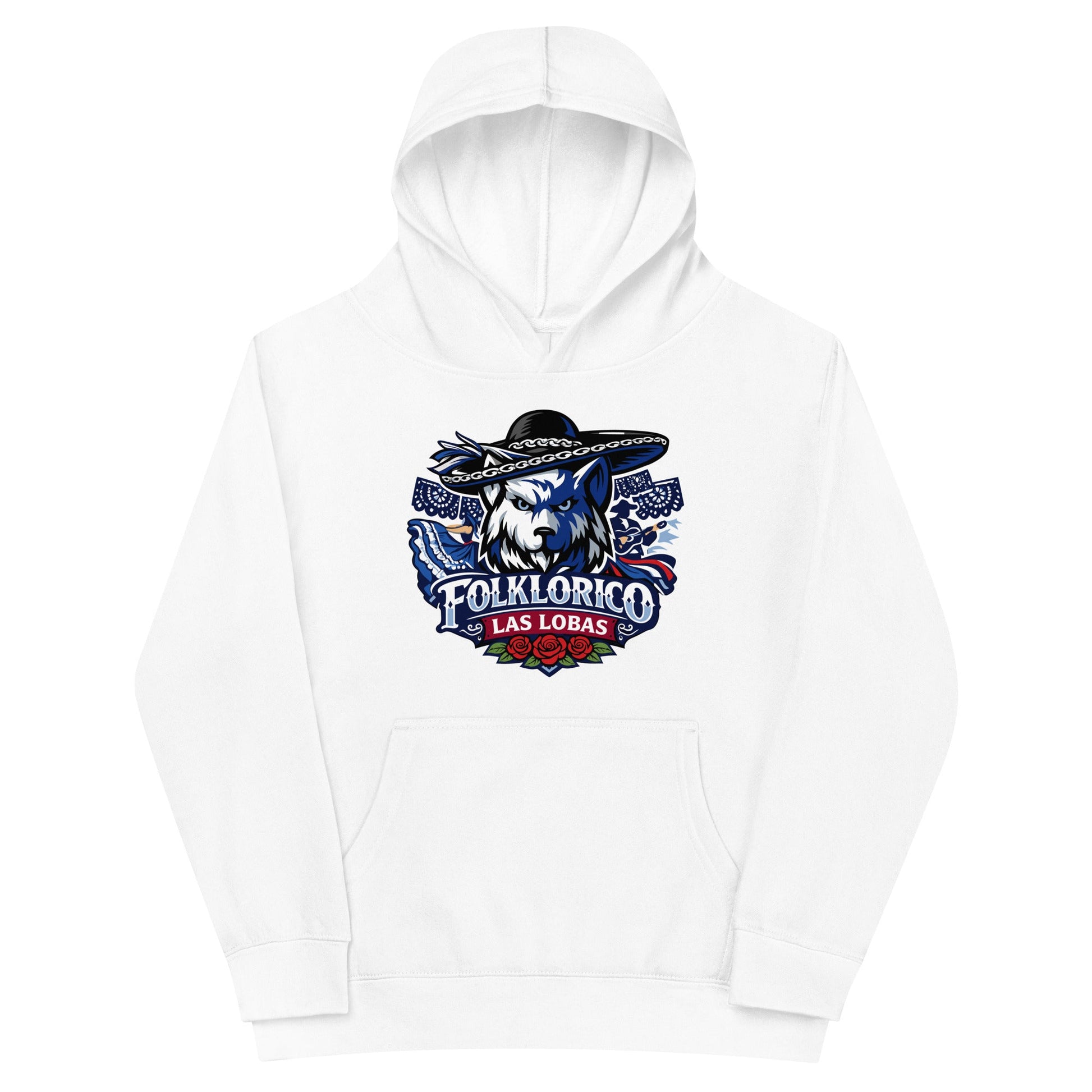Performance | Youth Hoodie | Los Lobitos | Las Lobas Logo