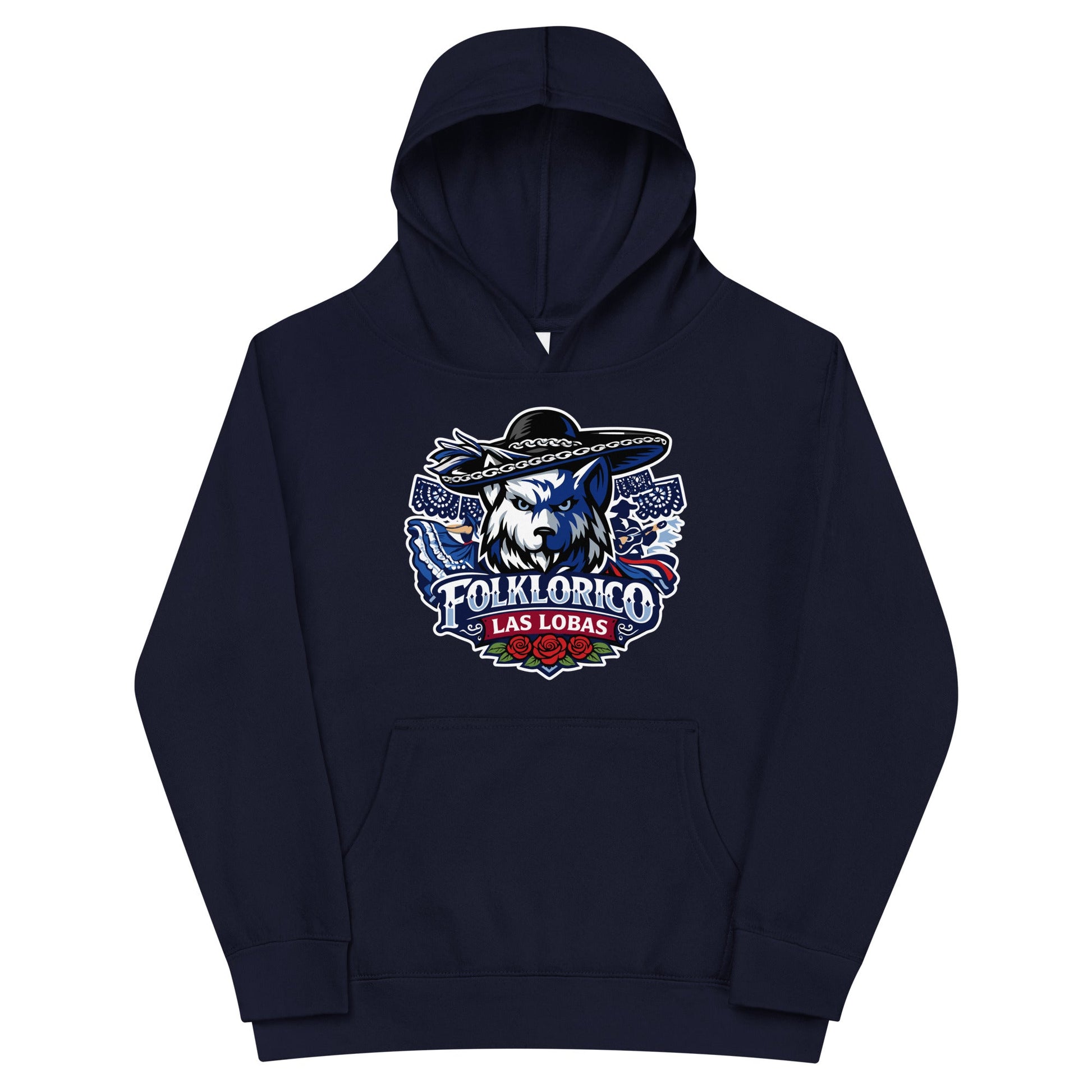 Performance | Youth Hoodie | Los Lobitos | Las Lobas Logo
