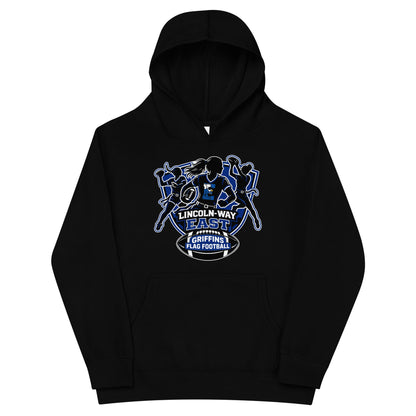 Performance | Youth Hoodie | LWE Flag Football | Athletics Logo