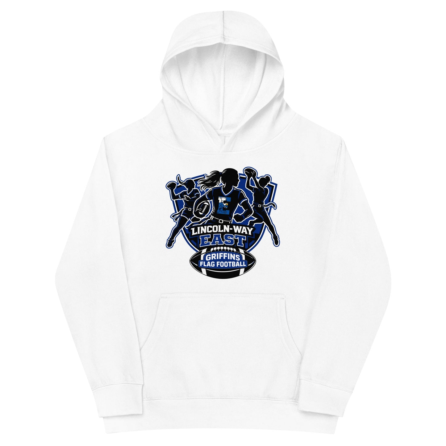 Performance | Youth Hoodie | LWE Flag Football | Athletics Logo