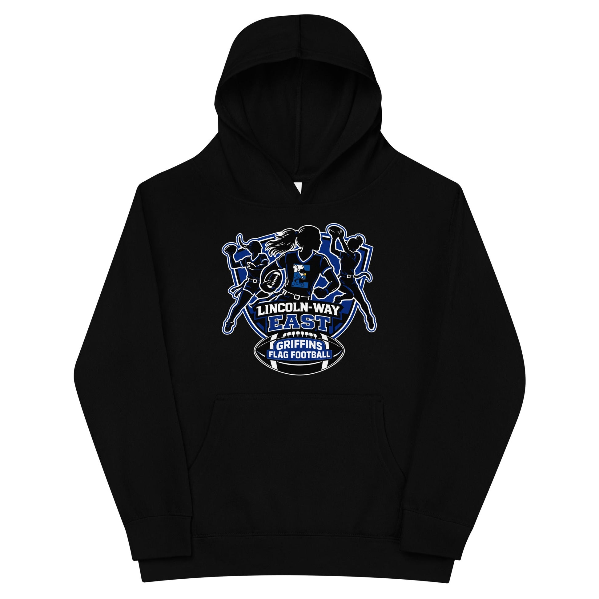 Performance | Youth Hoodie | LWE Flag Football | Athletics Logo
