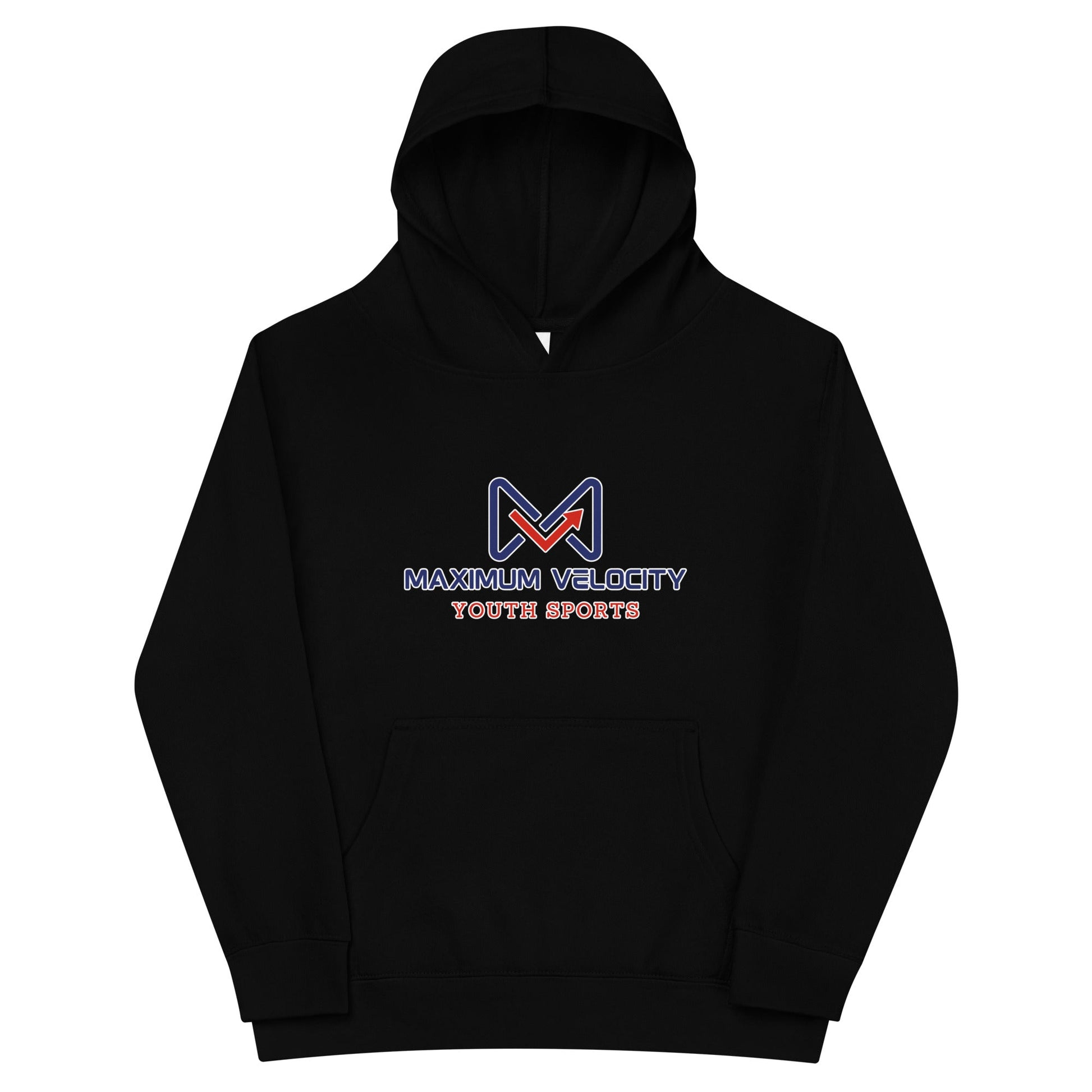 Performance | Youth Hoodie | Maximum Velocity Youth Sports | Emblem Logo