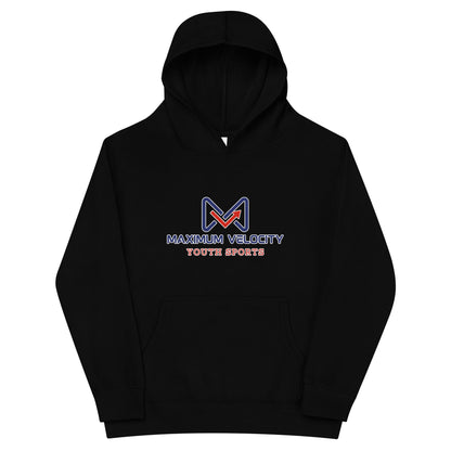 Performance | Youth Hoodie | Maximum Velocity Youth Sports | Emblem Logo