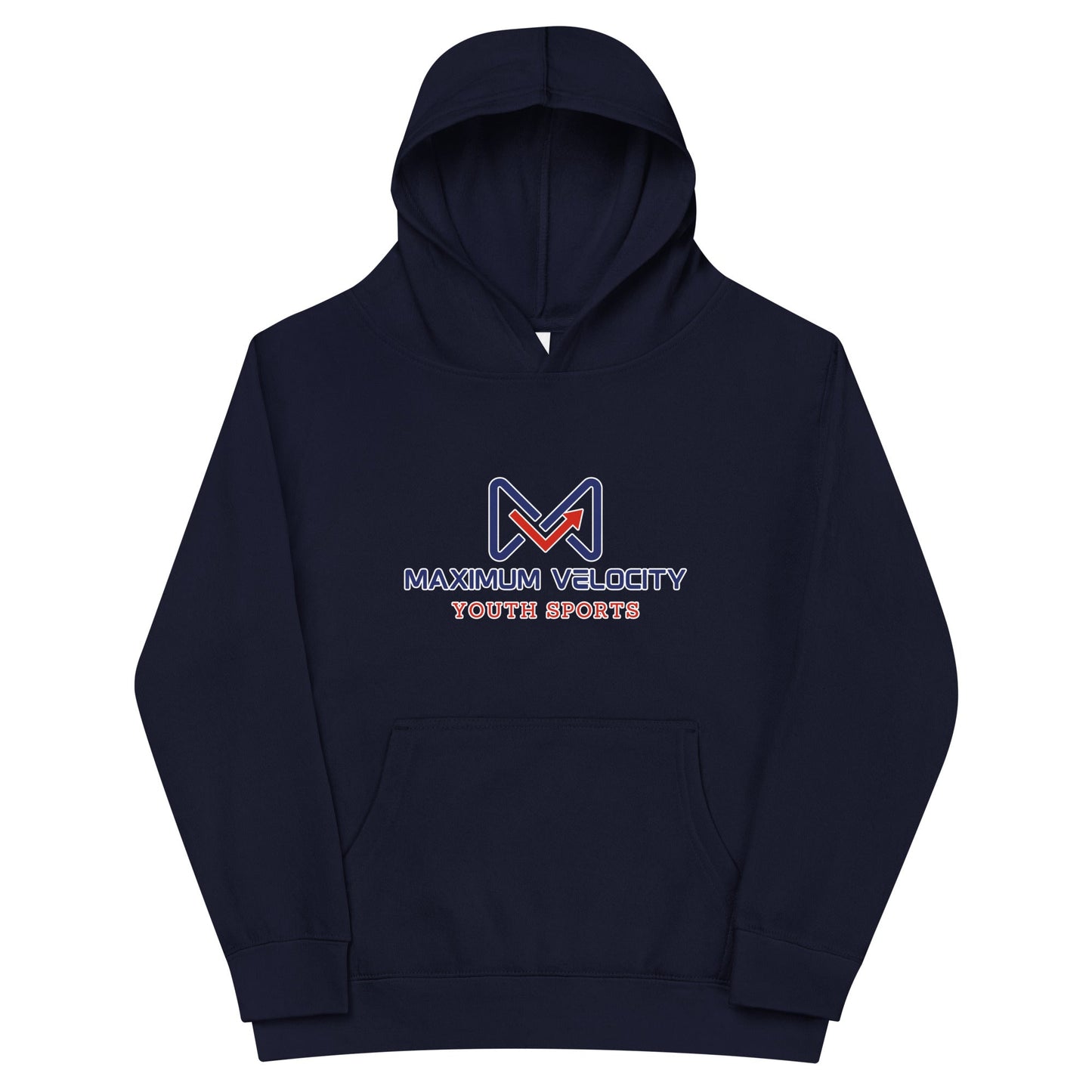 Performance | Youth Hoodie | Maximum Velocity Youth Sports | Emblem Logo