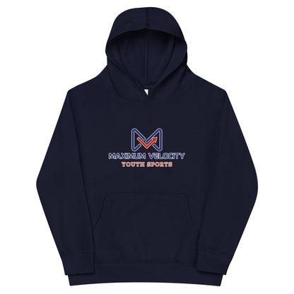 Performance | Youth Hoodie | Maximum Velocity Youth Sports | Emblem Logo