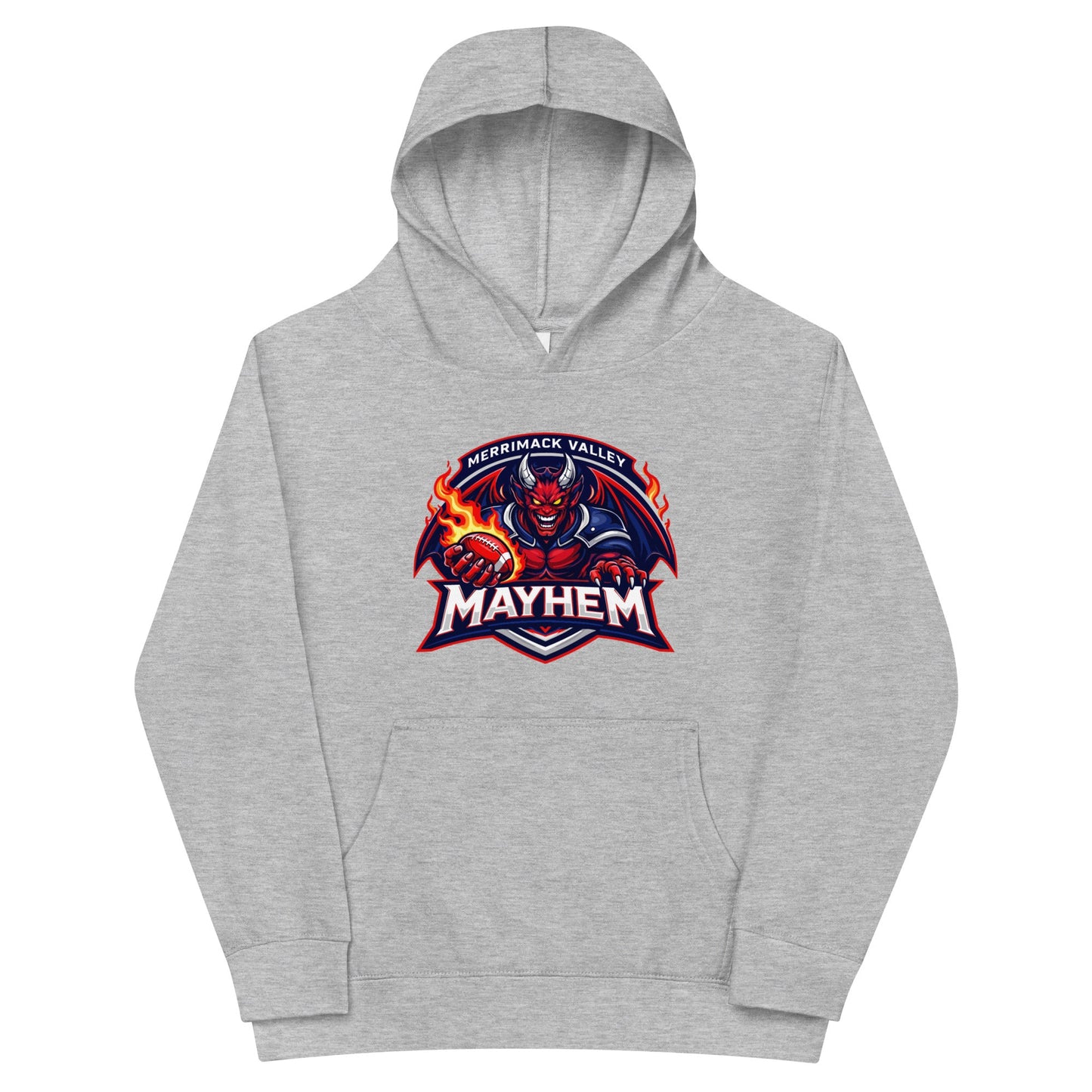 Performance | Youth Hoodie | Merrimack Valley Mayhem | Overlord Crest Logo