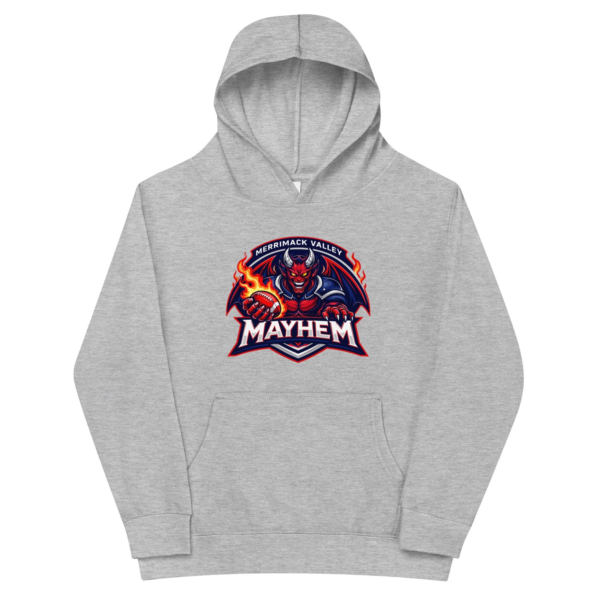 Performance | Youth Hoodie | Merrimack Valley Mayhem | Overlord Crest Logo