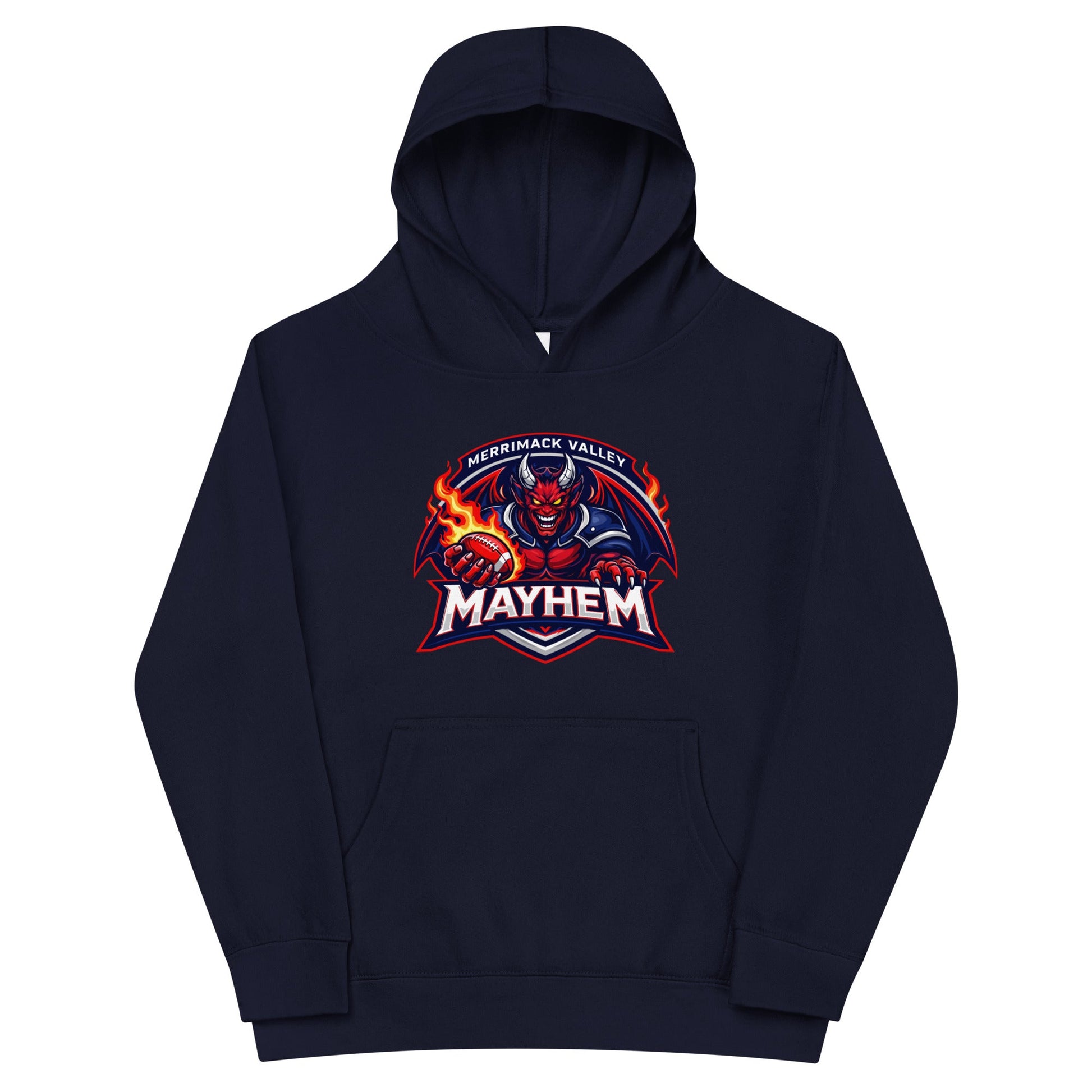 Performance | Youth Hoodie | Merrimack Valley Mayhem | Overlord Crest Logo