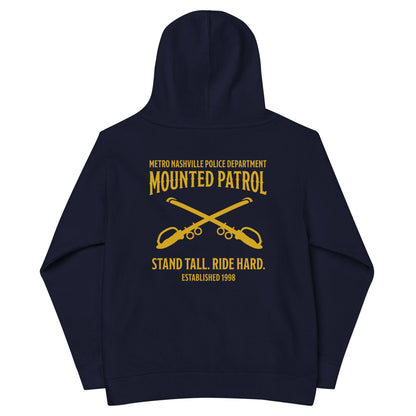 Performance | Youth Hoodie | Metro Nashville Police Department Horse Mounted Patrol | Stand Tall Logo