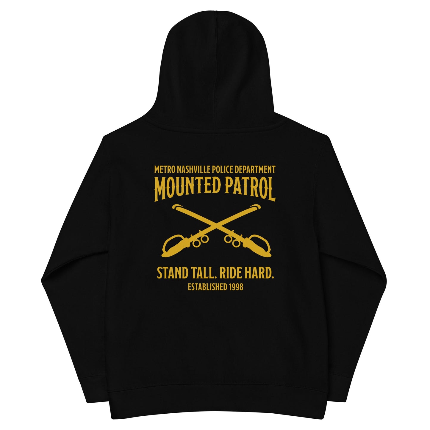 Performance | Youth Hoodie | Metro Nashville Police Department Horse Mounted Patrol | Stand Tall Logo