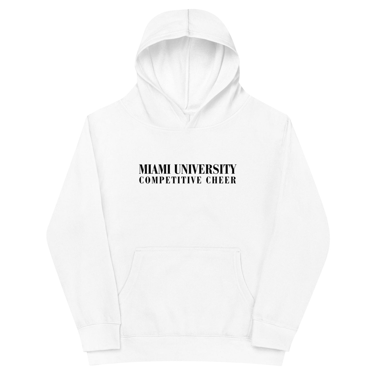Performance | Youth Hoodie | Miami University Competitive Cheer Team | Alt Logo