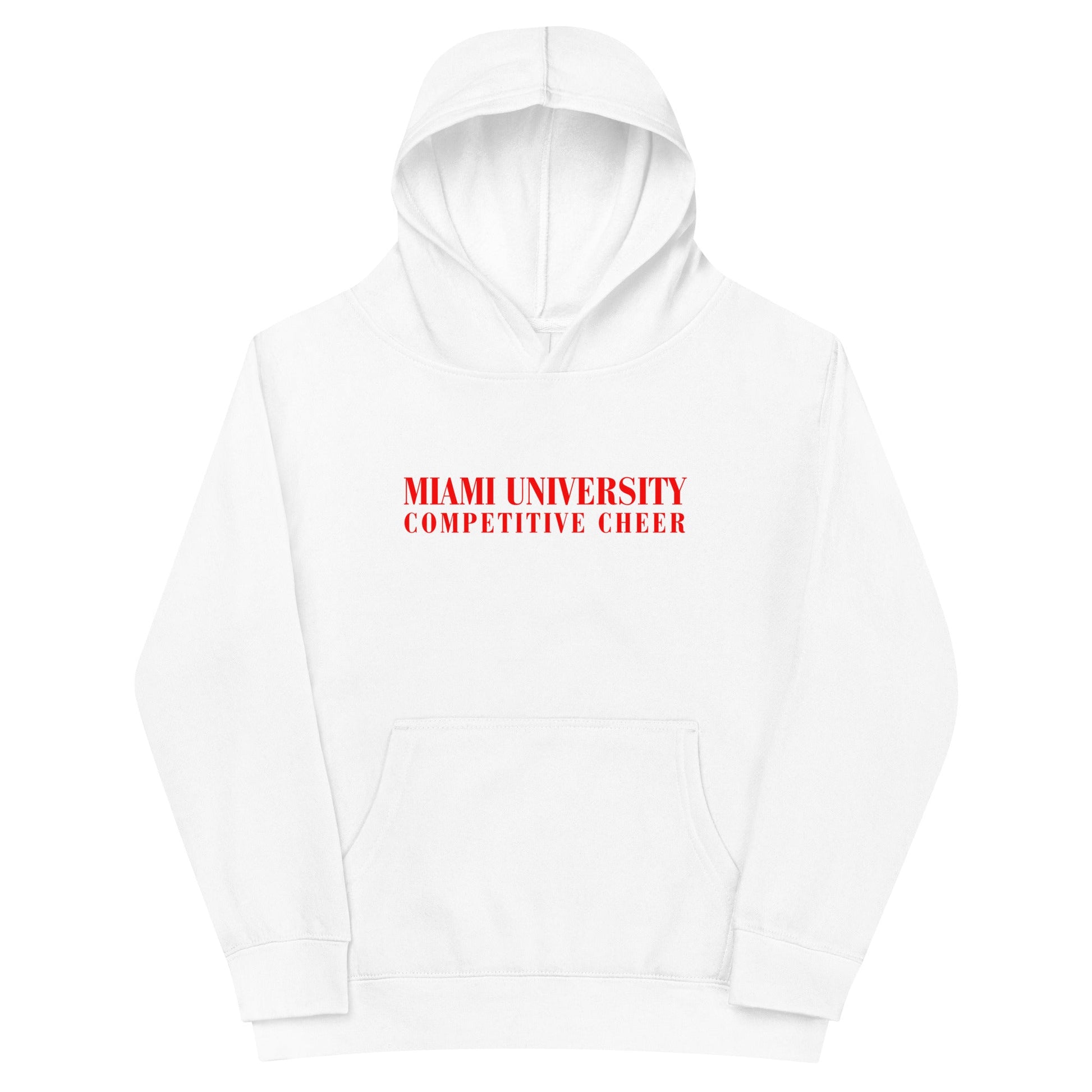 Performance | Youth Hoodie | Miami University Competitive Cheer Team