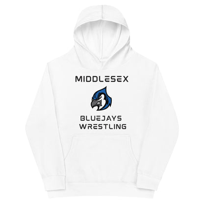 Performance | Youth Hoodie | Middlesex Bluejays Wrestling | Bluejays Logo