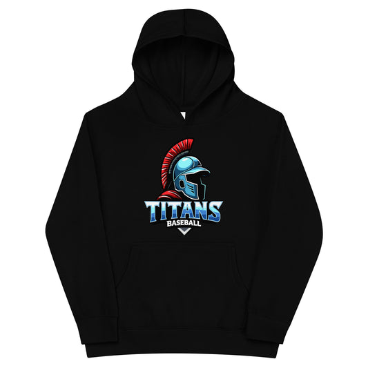 Performance | Youth Hoodie | Mighty Titans Baseball | Crest Logo