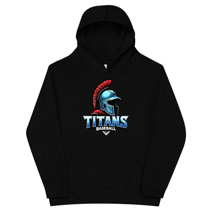 Performance | Youth Hoodie | Mighty Titans Baseball | Crest Logo