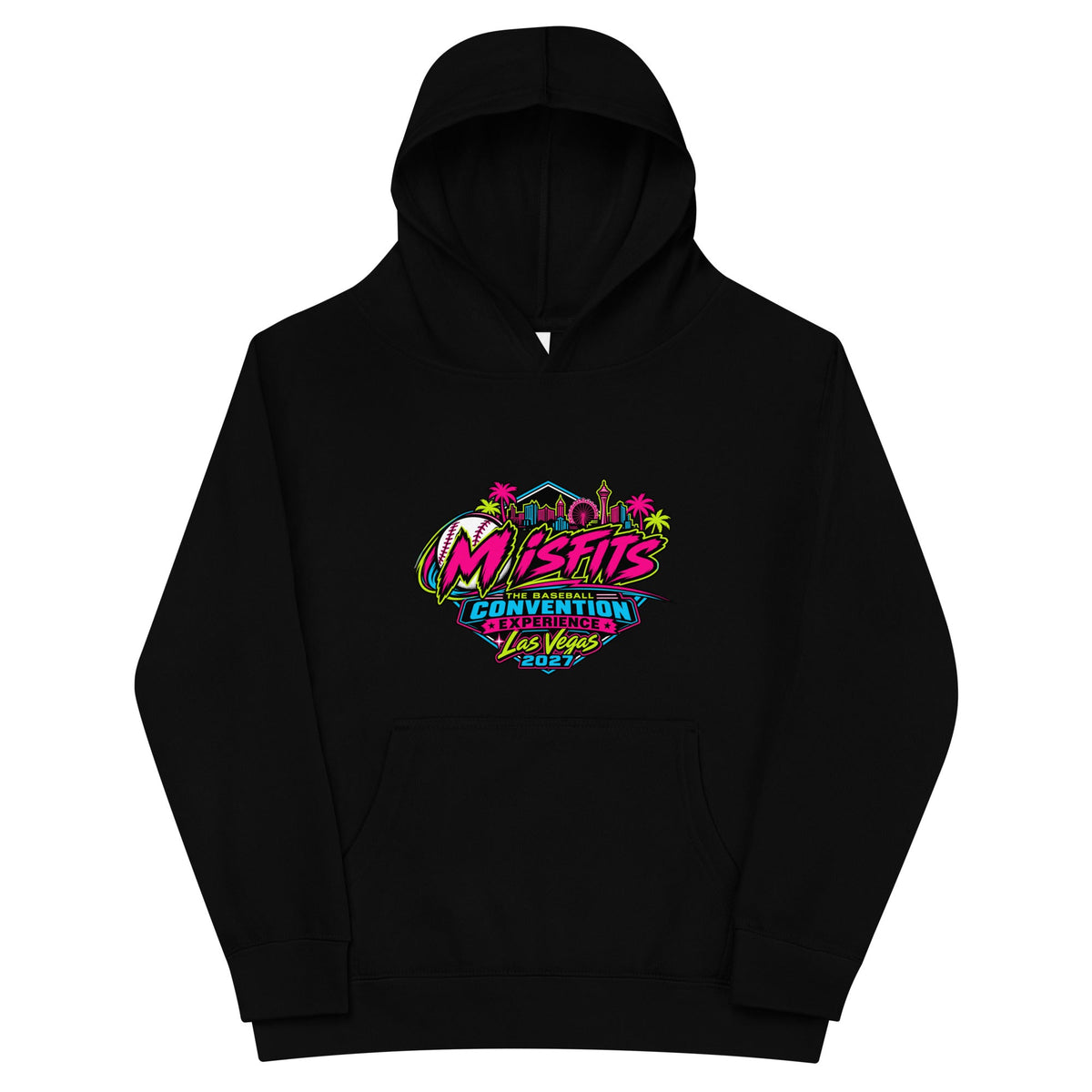 Performance | Youth Hoodie | Misfits Baseball | Crest Logo