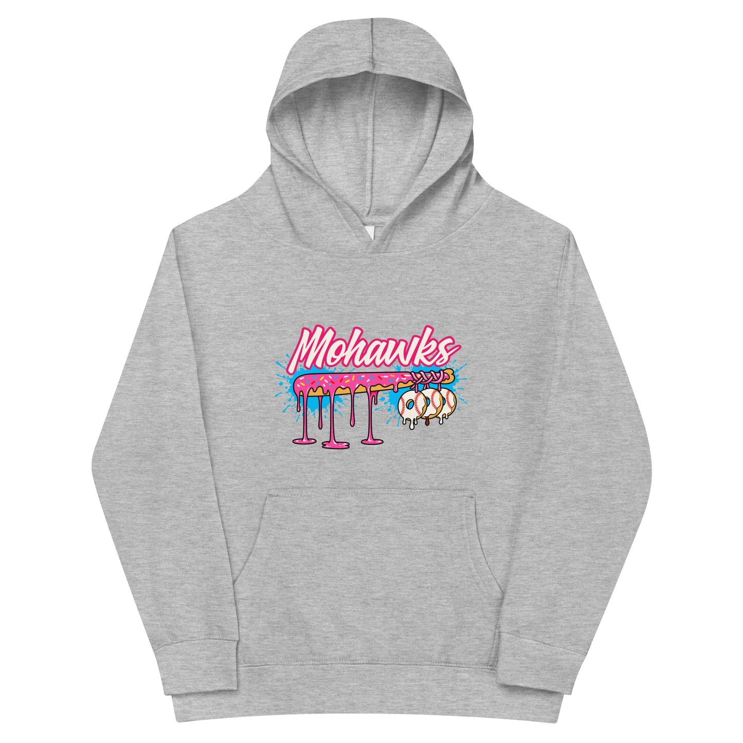 Performance | Youth Hoodie | Mohawks | Pink Batters Logo