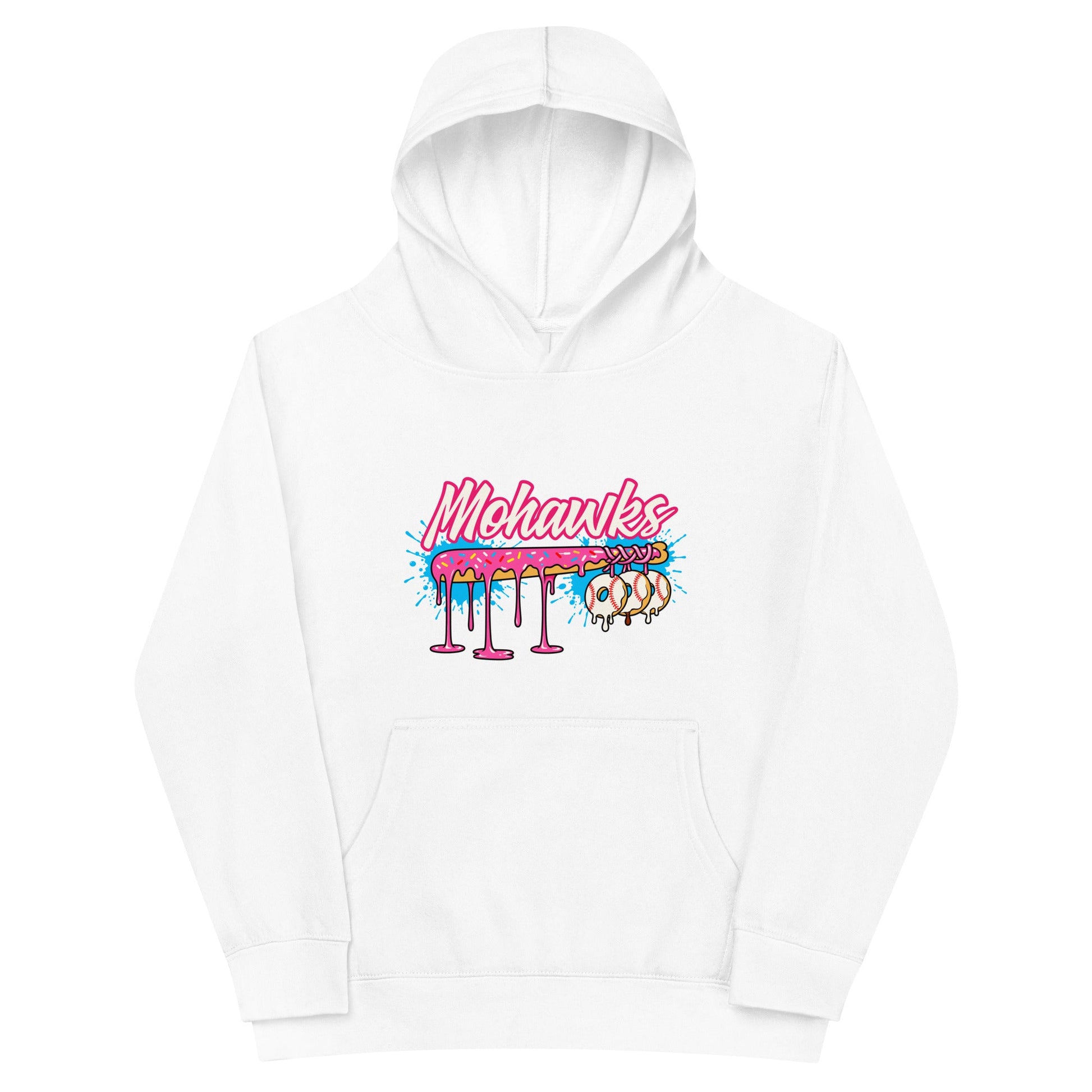 Performance | Youth Hoodie | Mohawks | Pink Batters Logo