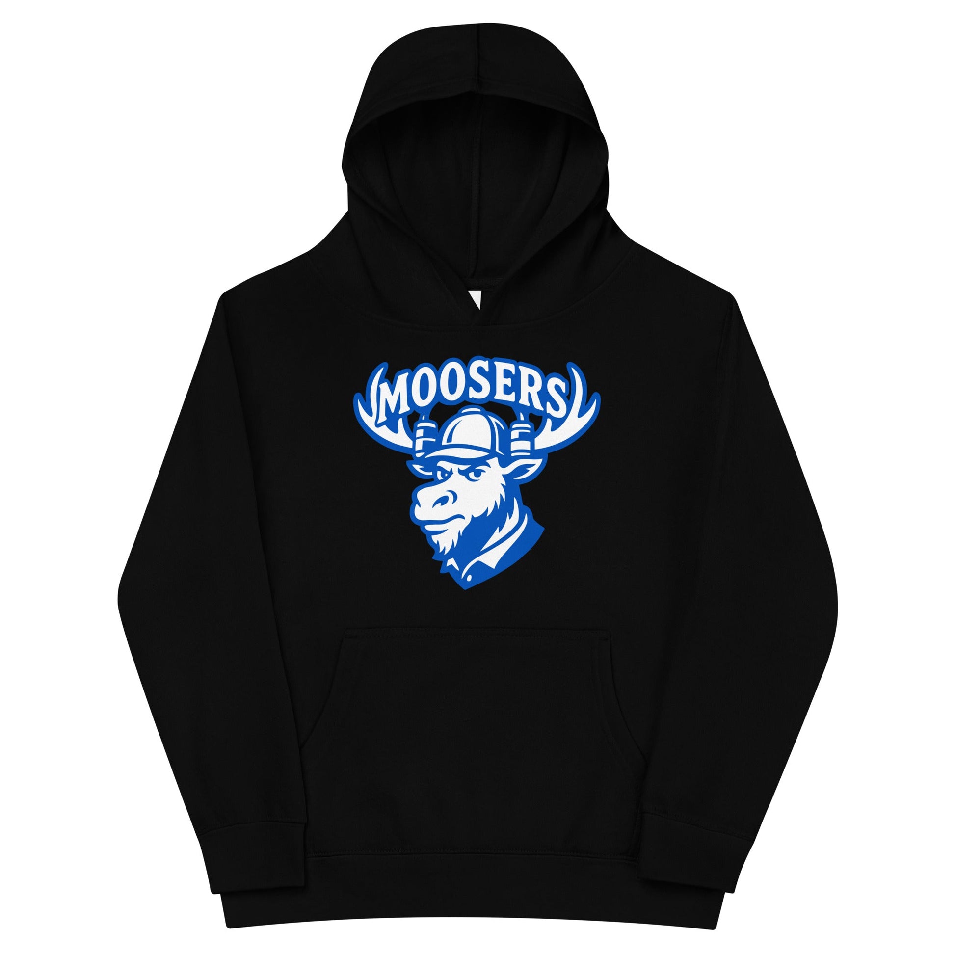Performance | Youth Hoodie | Moosers | Mascot Logo