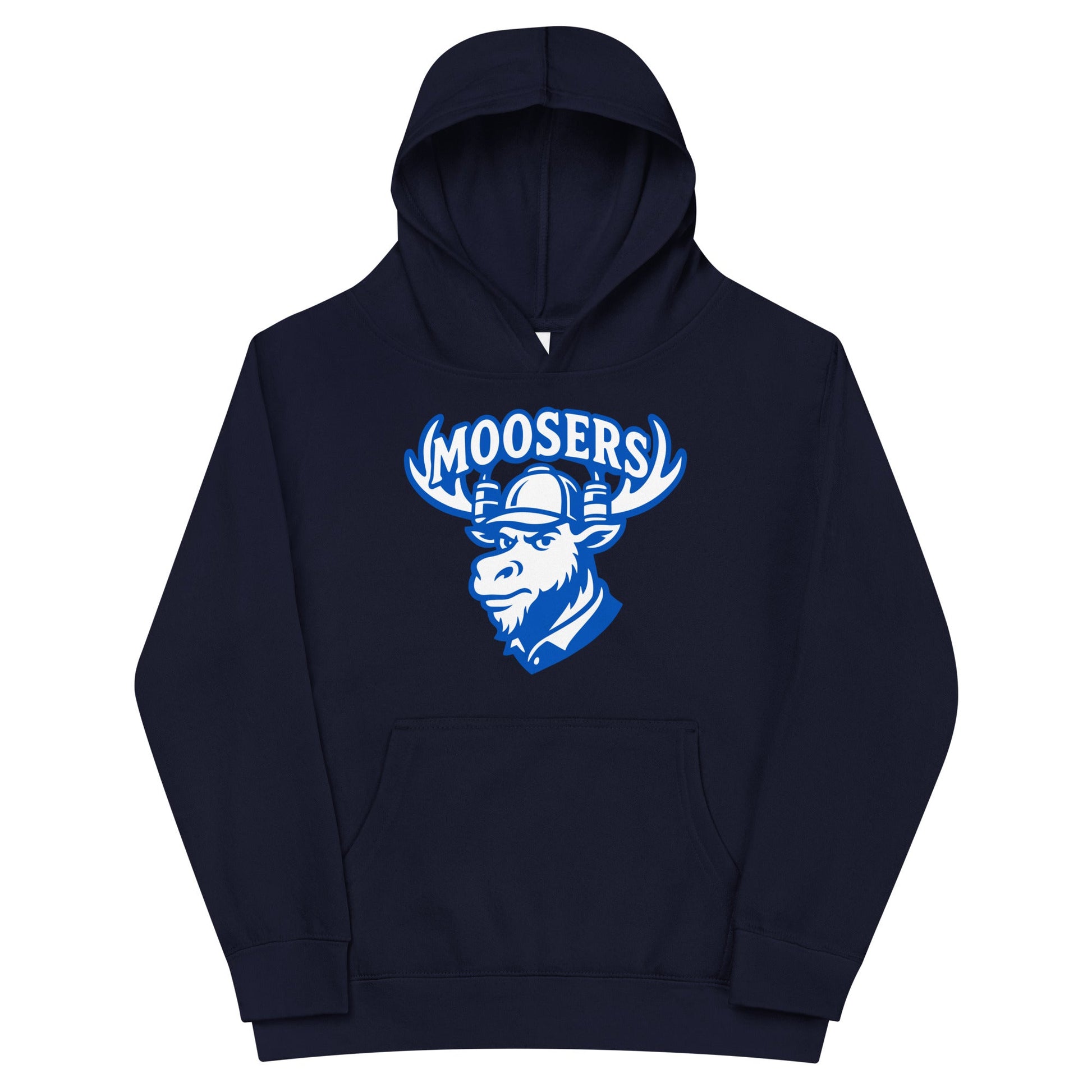 Performance | Youth Hoodie | Moosers | Mascot Logo