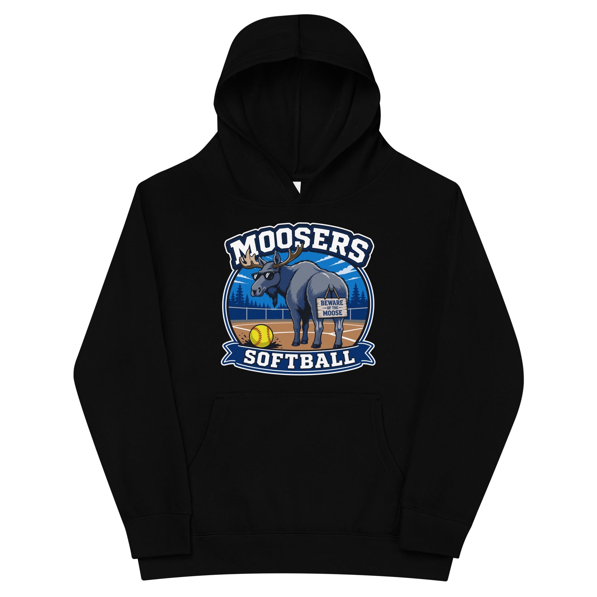 Performance | Youth Hoodie | Moosers | Moose Diamond Mark Logo