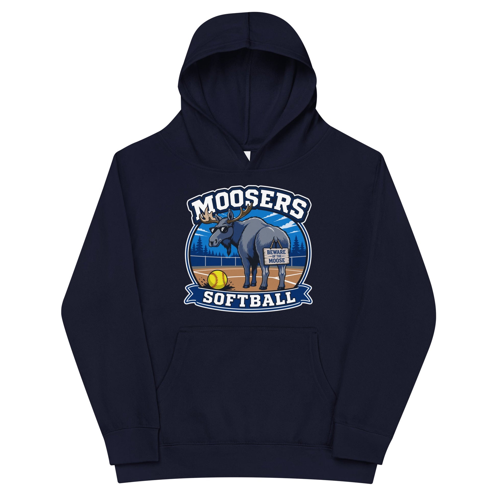 Performance | Youth Hoodie | Moosers | Moose Diamond Mark Logo