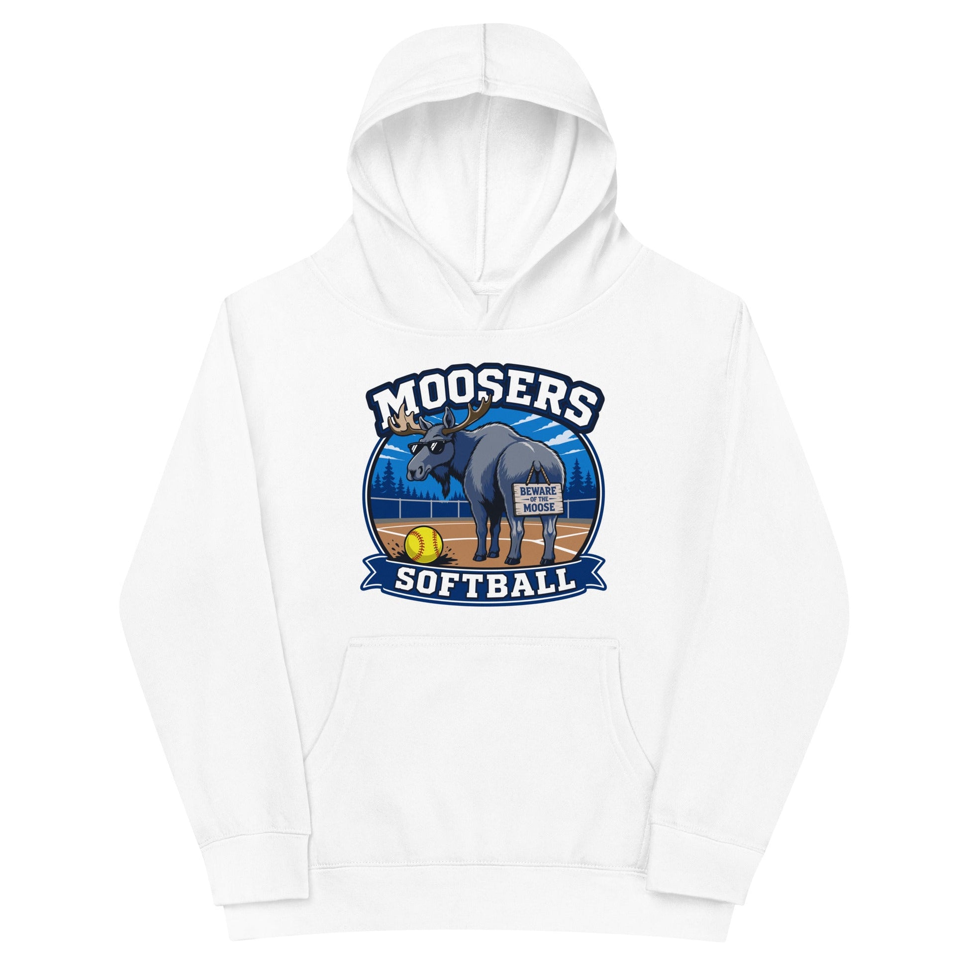 Performance | Youth Hoodie | Moosers | Moose Diamond Mark Logo