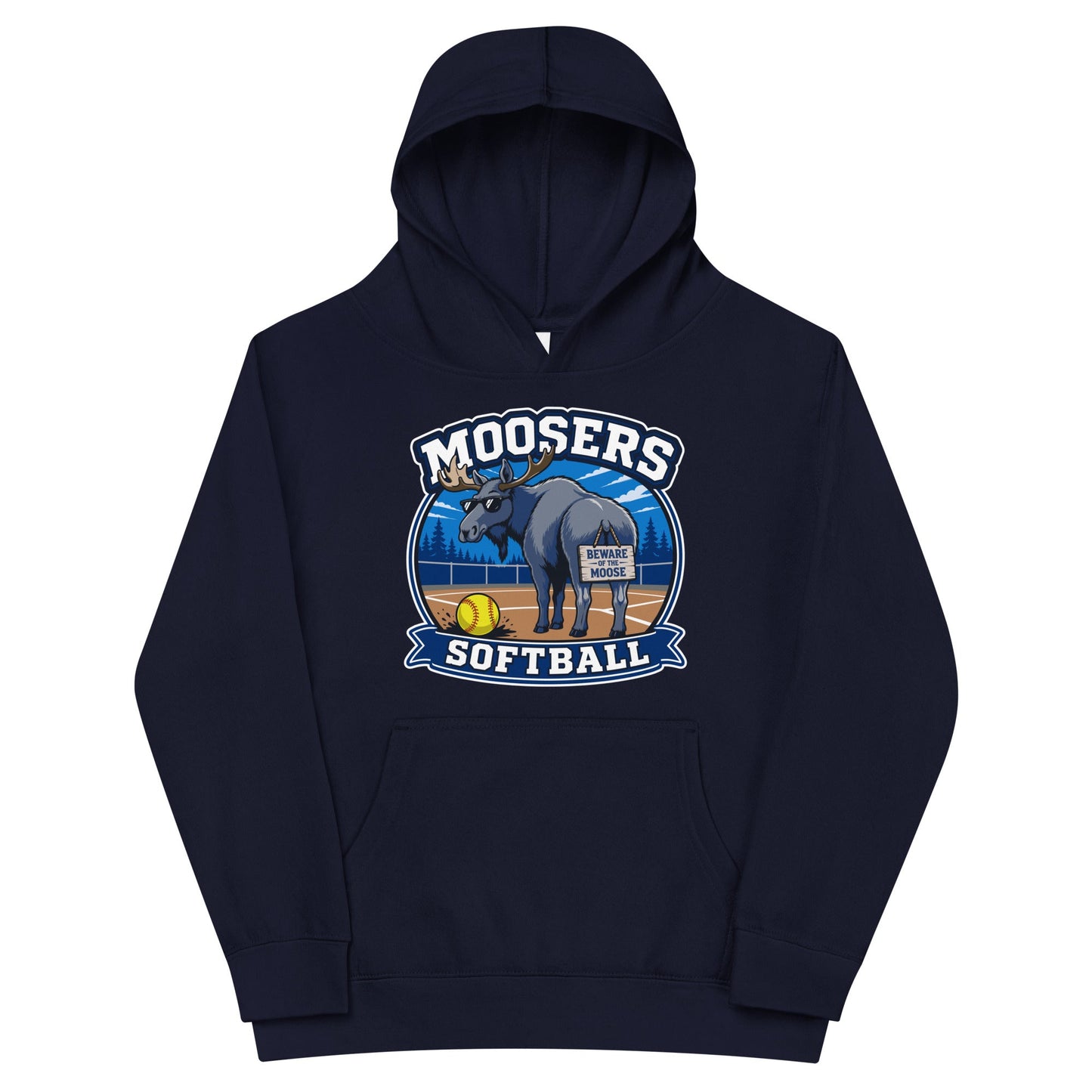 Performance | Youth Hoodie | Moosers | Moose Diamond Mark Logo