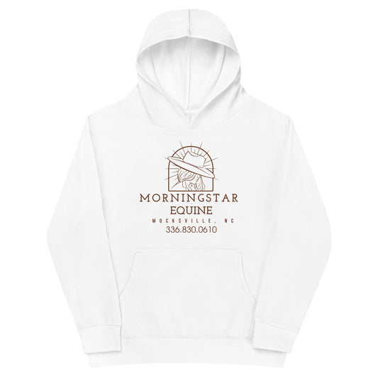 Performance | Youth Hoodie | Morningstar Equine | Morningstar Equine Burnt Logo