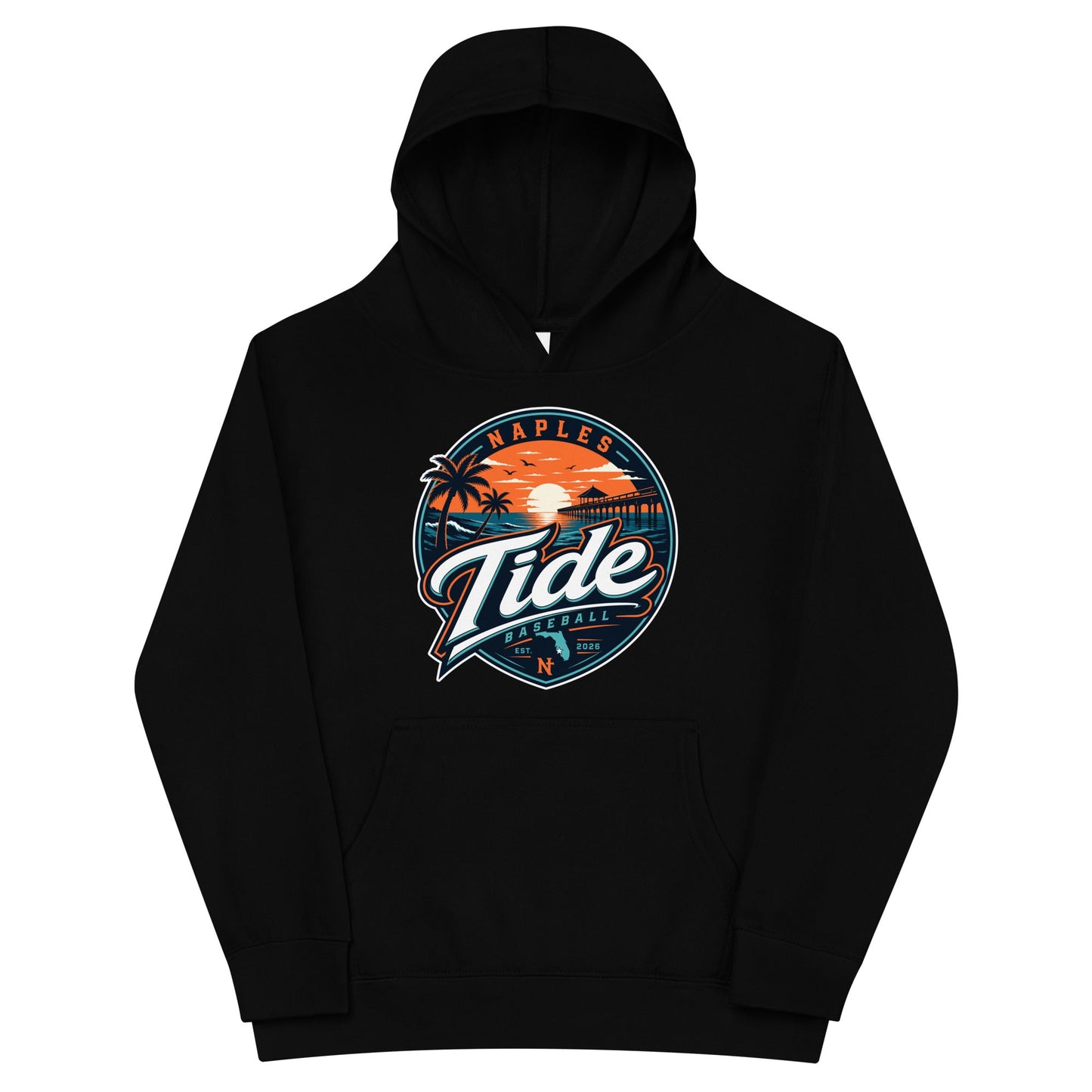 Performance | Youth Hoodie | Naples Tide | Enblem Logo