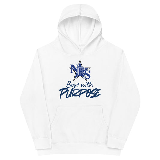 Performance | Youth Hoodie | NES - Boys with Purpose | Boys with Purpose Logo