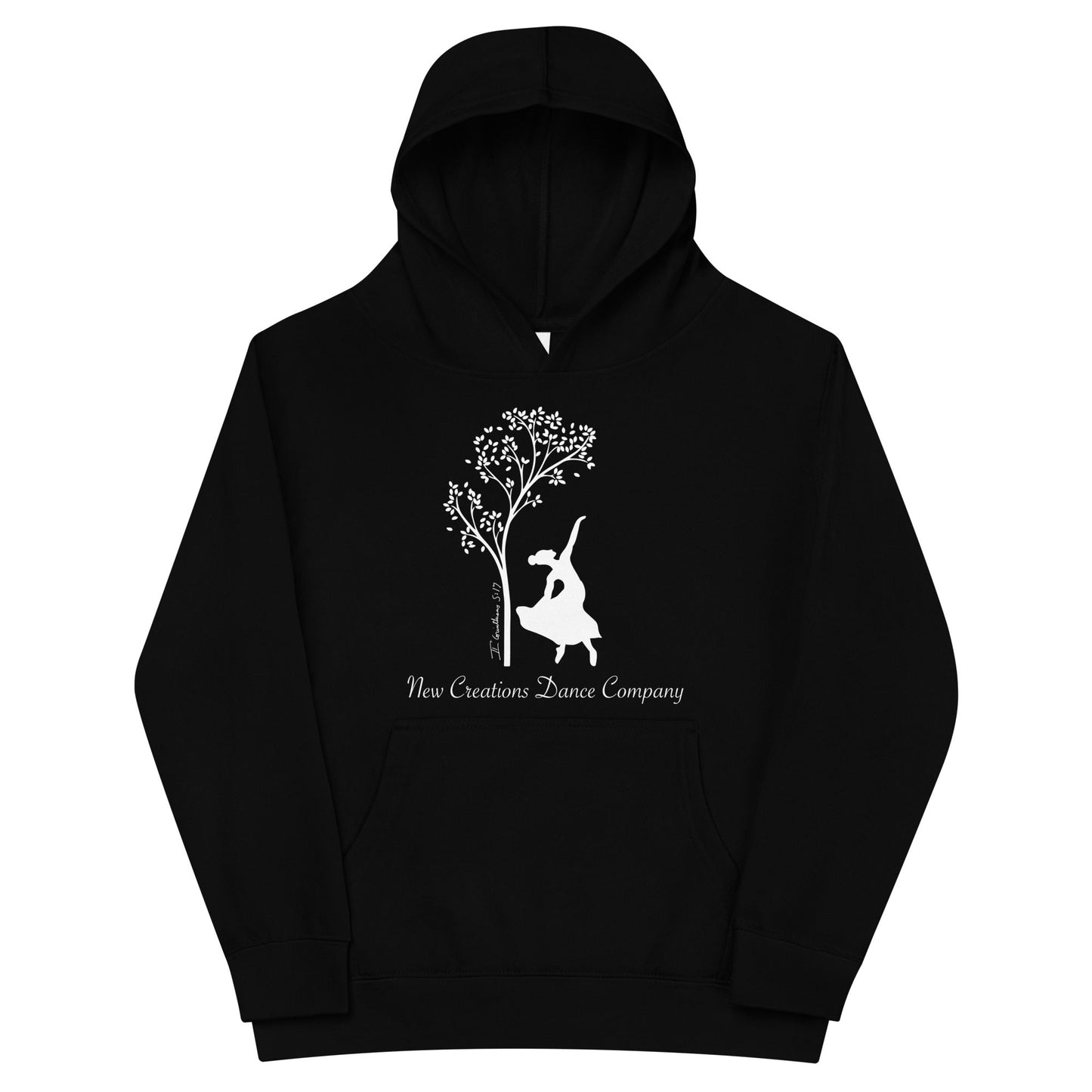 Performance | Youth Hoodie | New Creations Dance Company | Alt Logo