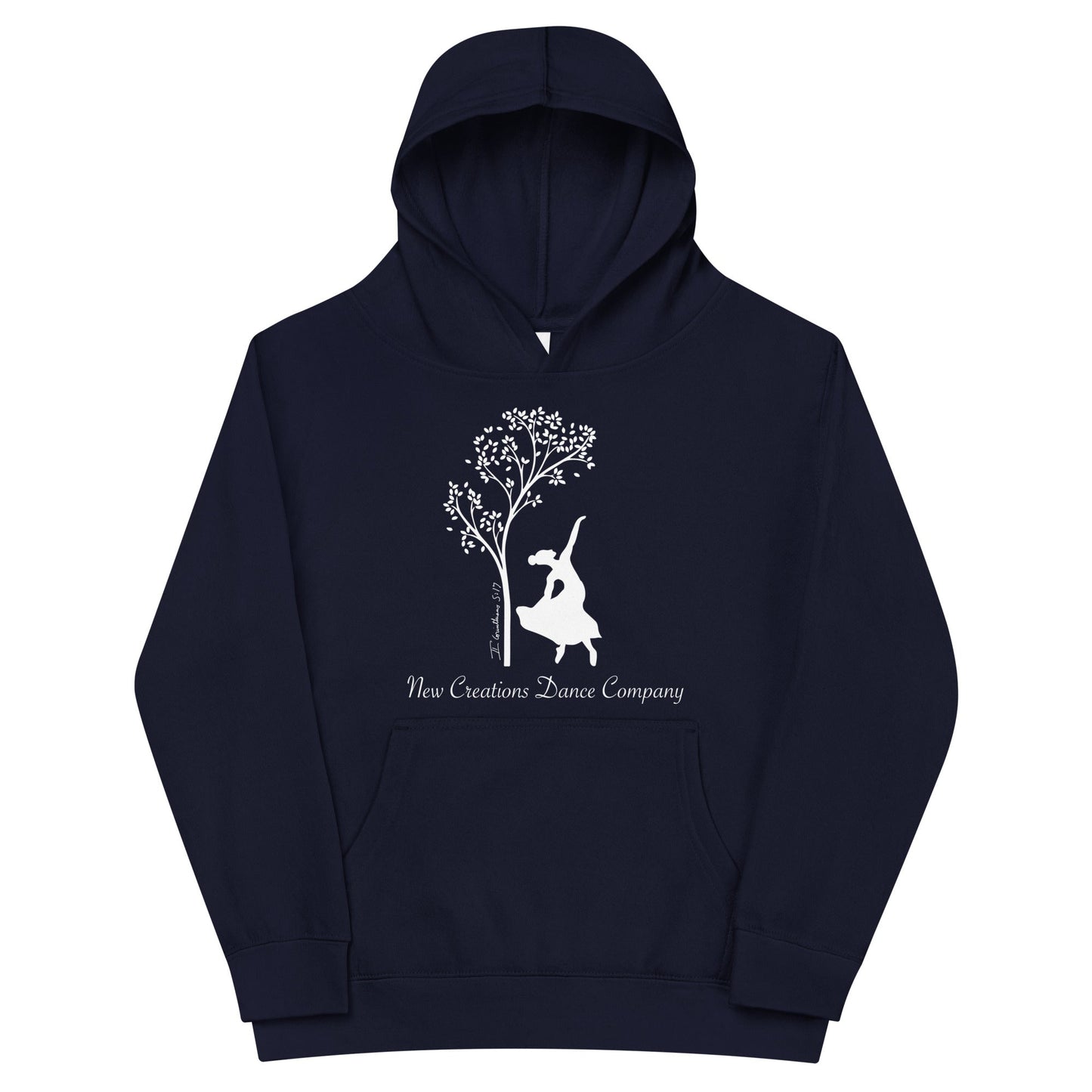 Performance | Youth Hoodie | New Creations Dance Company | Alt Logo
