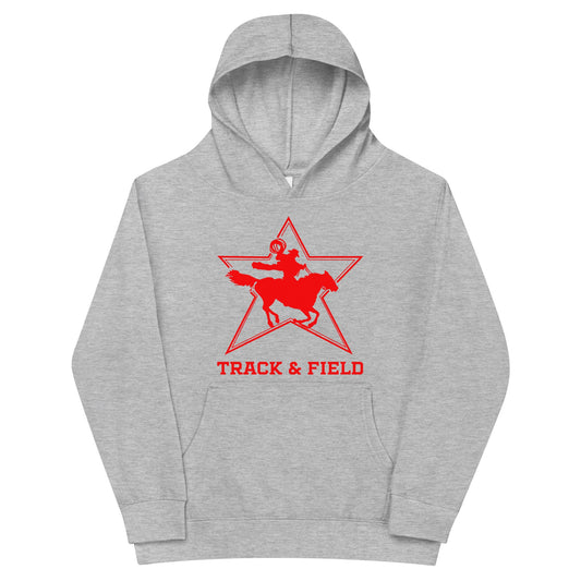 Performance | Youth Hoodie | North Lake Track and Field | Cowboy T&F Logo