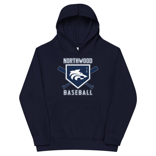 Performance | Youth Hoodie | Northwood High School Baseball | Emblem Logo