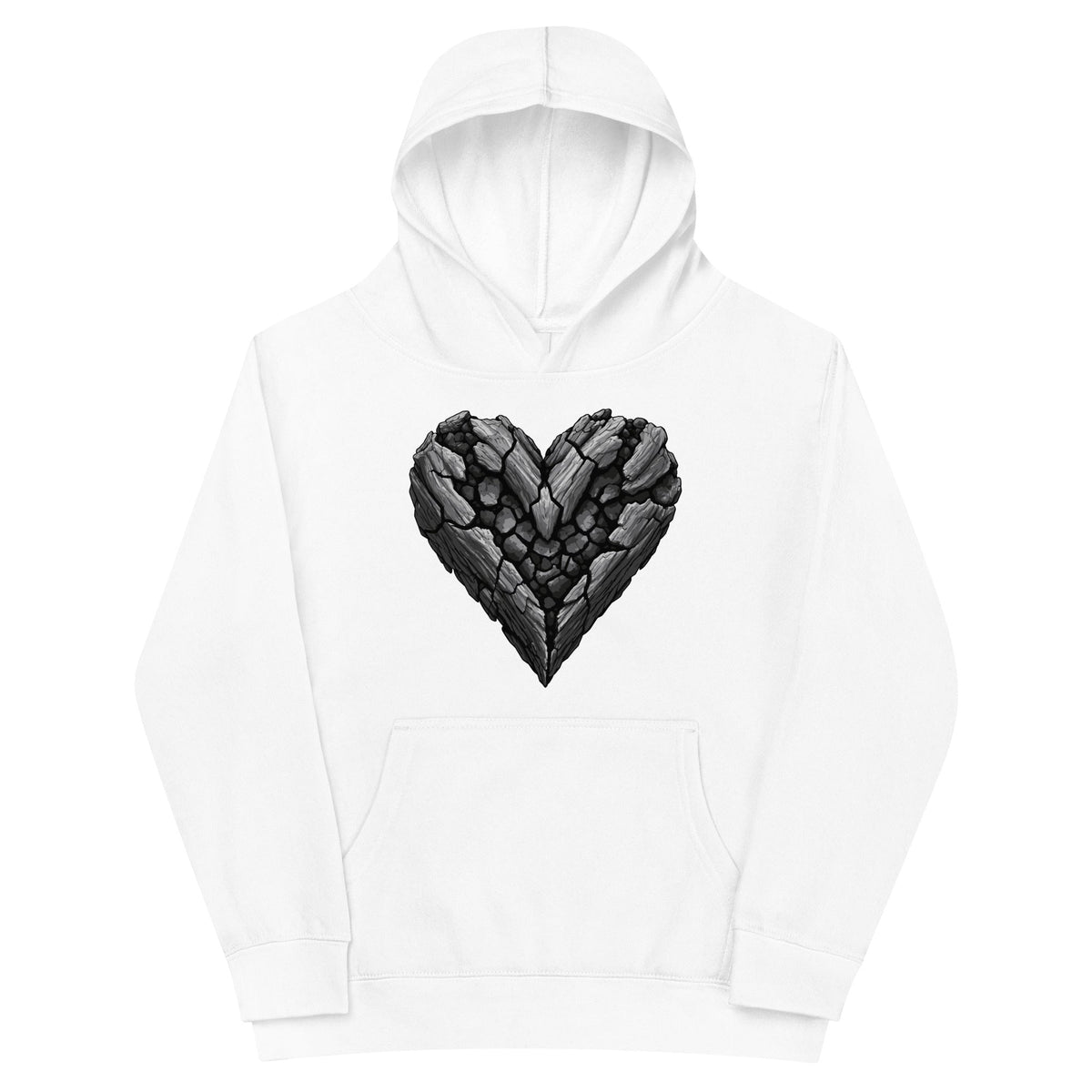 Performance | Youth Hoodie | Obsidian Heartbeat | Emblem Logo