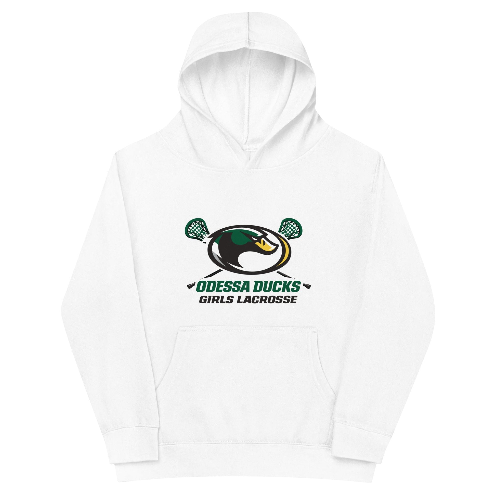 Performance | Youth Hoodie | Odessa Girls Lacrosse | Duck Sticks Logo