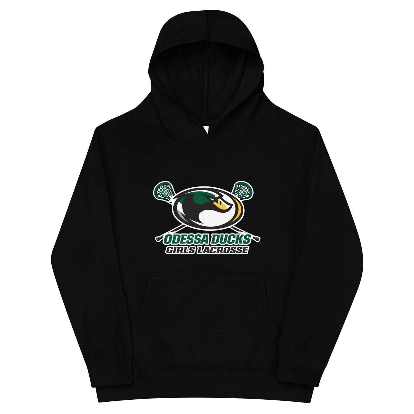 Performance | Youth Hoodie | Odessa Girls Lacrosse | Duck Sticks Logo