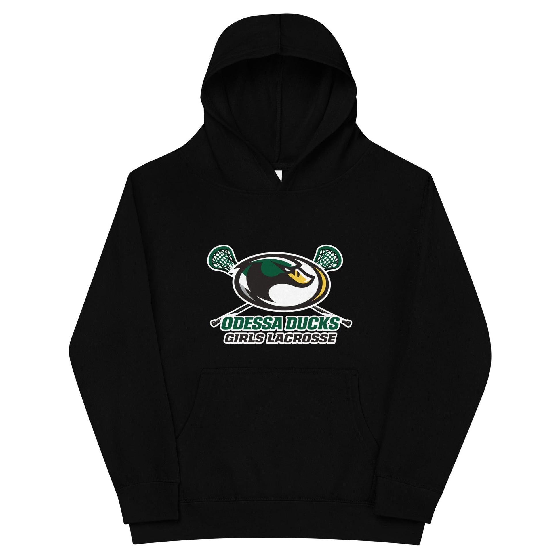 Performance | Youth Hoodie | Odessa Girls Lacrosse | Duck Sticks Logo