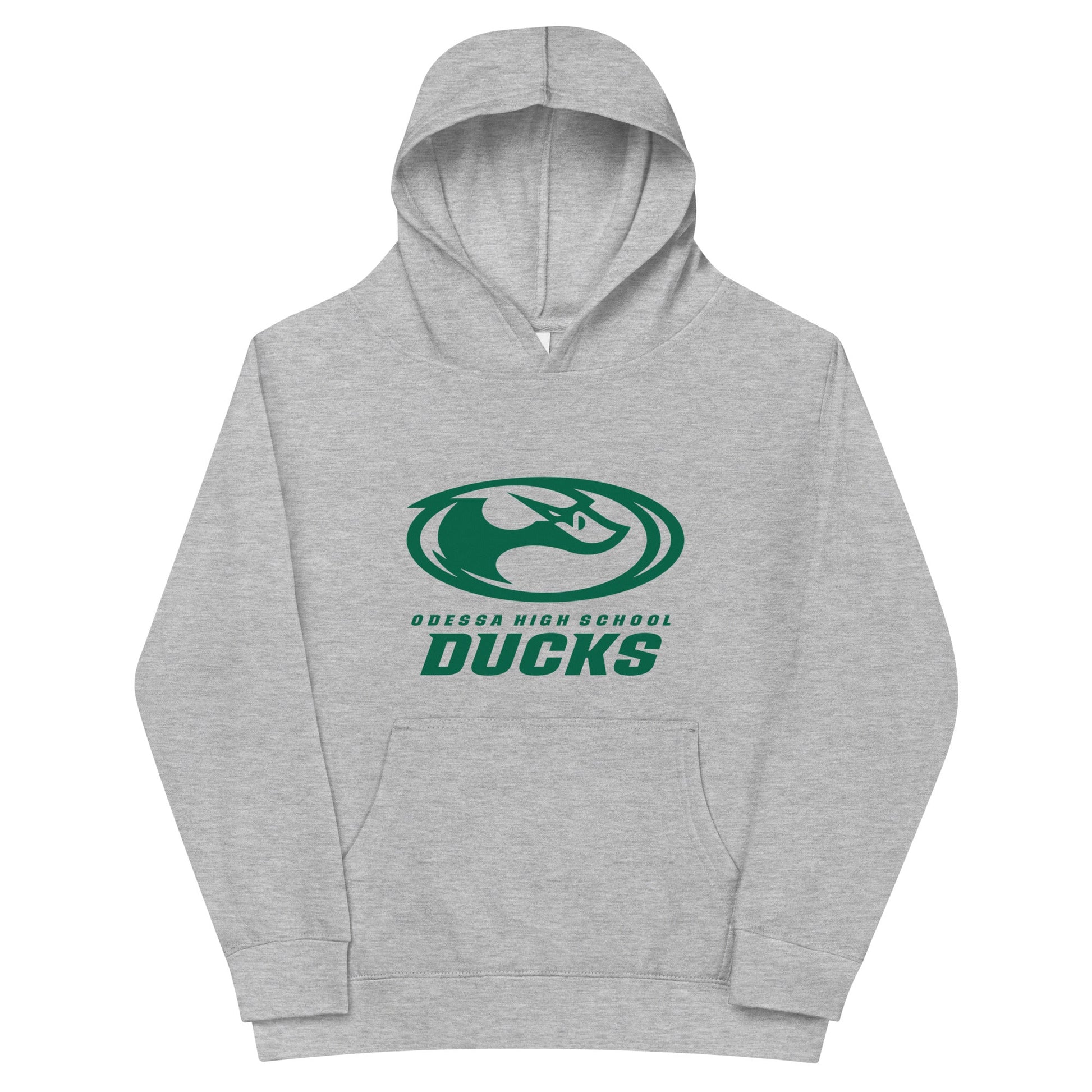 Performance | Youth Hoodie | Odessa Girls Lacrosse | Ducks Green Logo