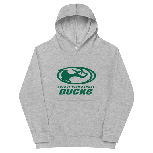 Performance | Youth Hoodie | Odessa Girls Lacrosse | Ducks Green Logo