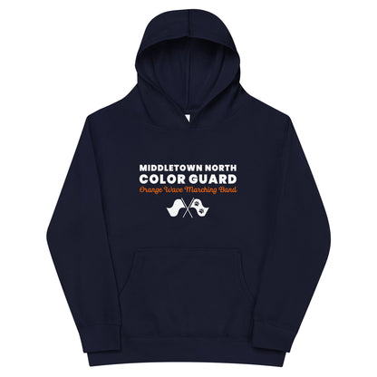 Performance | Youth Hoodie | Orange Wave Marching Band | Modern Script Logo