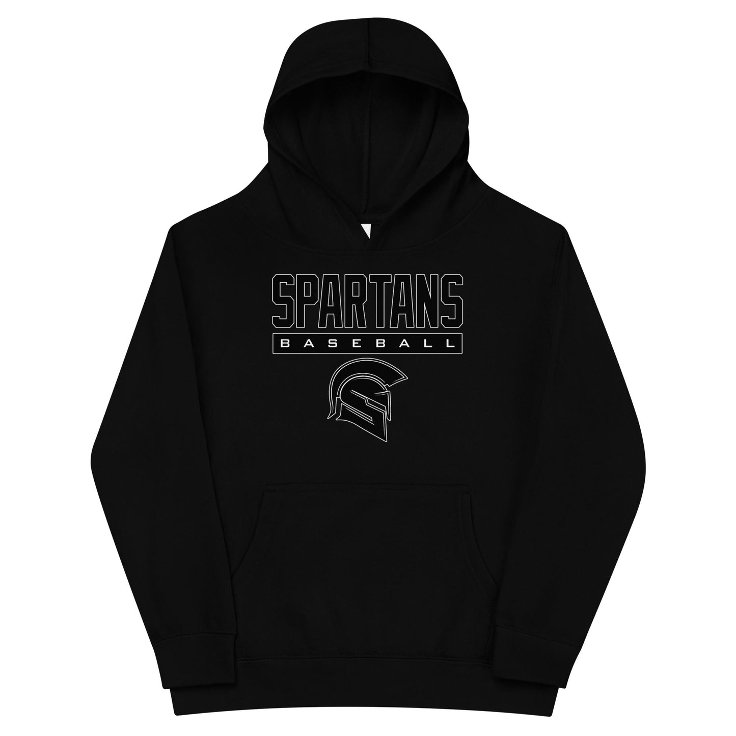 Performance | Youth Hoodie | Owings Mills Spartans Baseball | Crest Logo