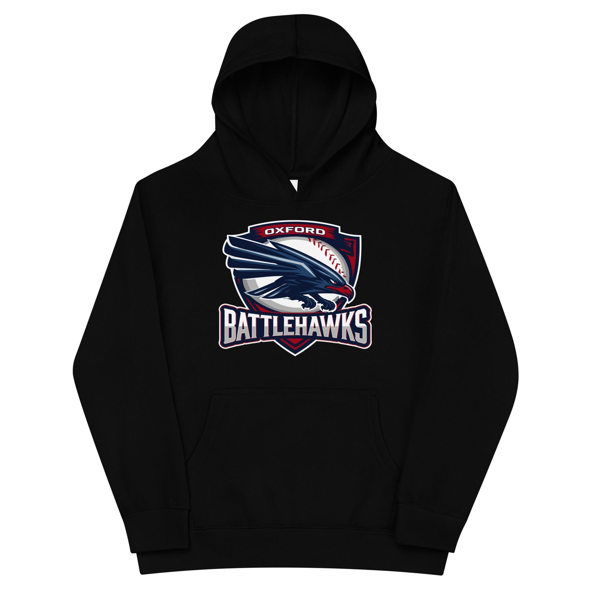 Performance | Youth Hoodie | Oxford Battlehawks 13U | Badge Logo