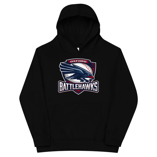 Performance | Youth Hoodie | Oxford Battlehawks 13U | Badge Logo