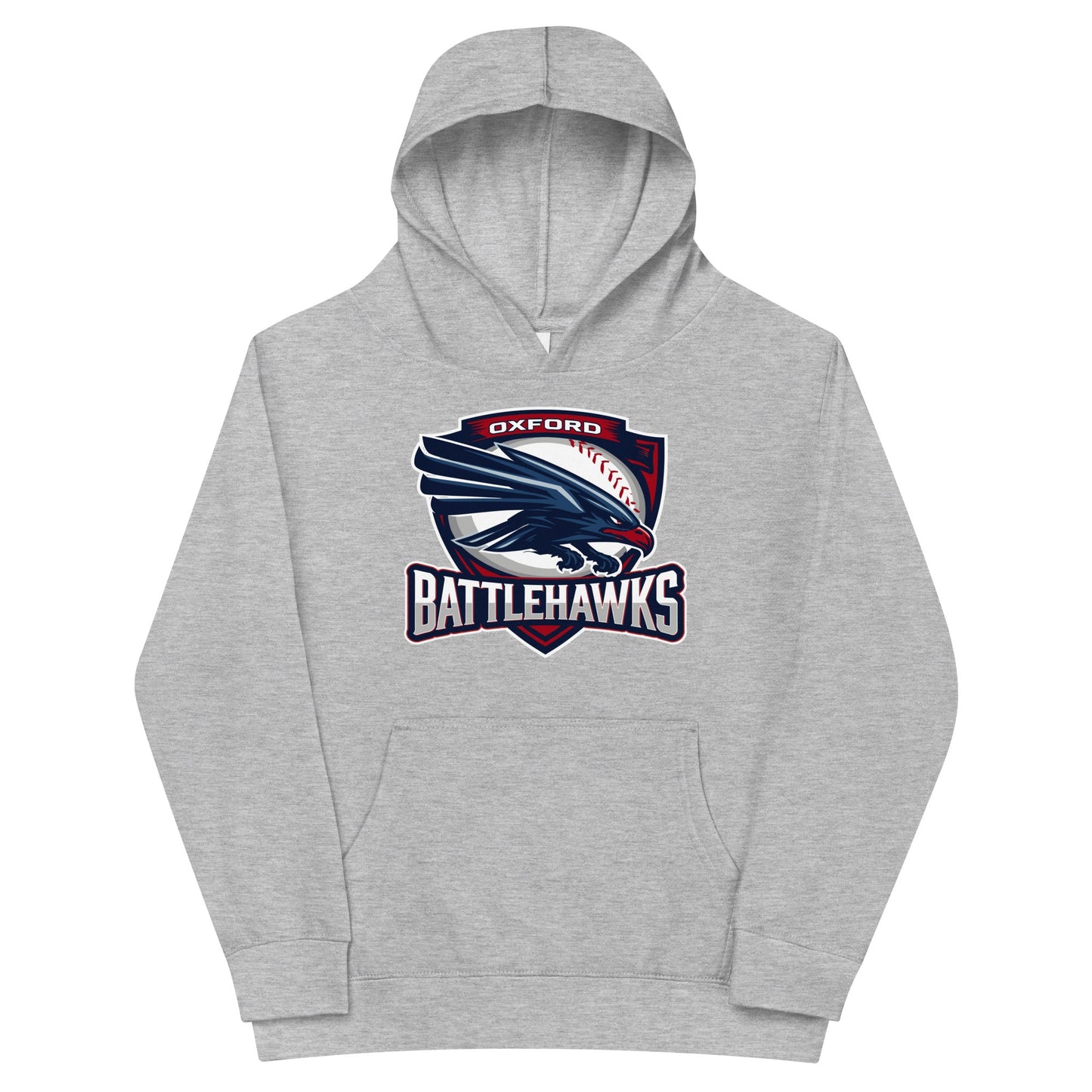 Performance | Youth Hoodie | Oxford Battlehawks 13U | Badge Logo