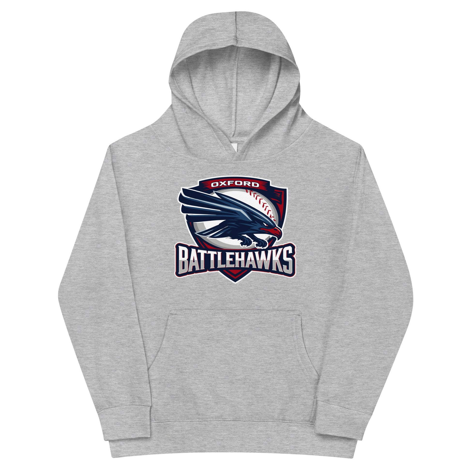 Performance | Youth Hoodie | Oxford Battlehawks 13U | Badge Logo
