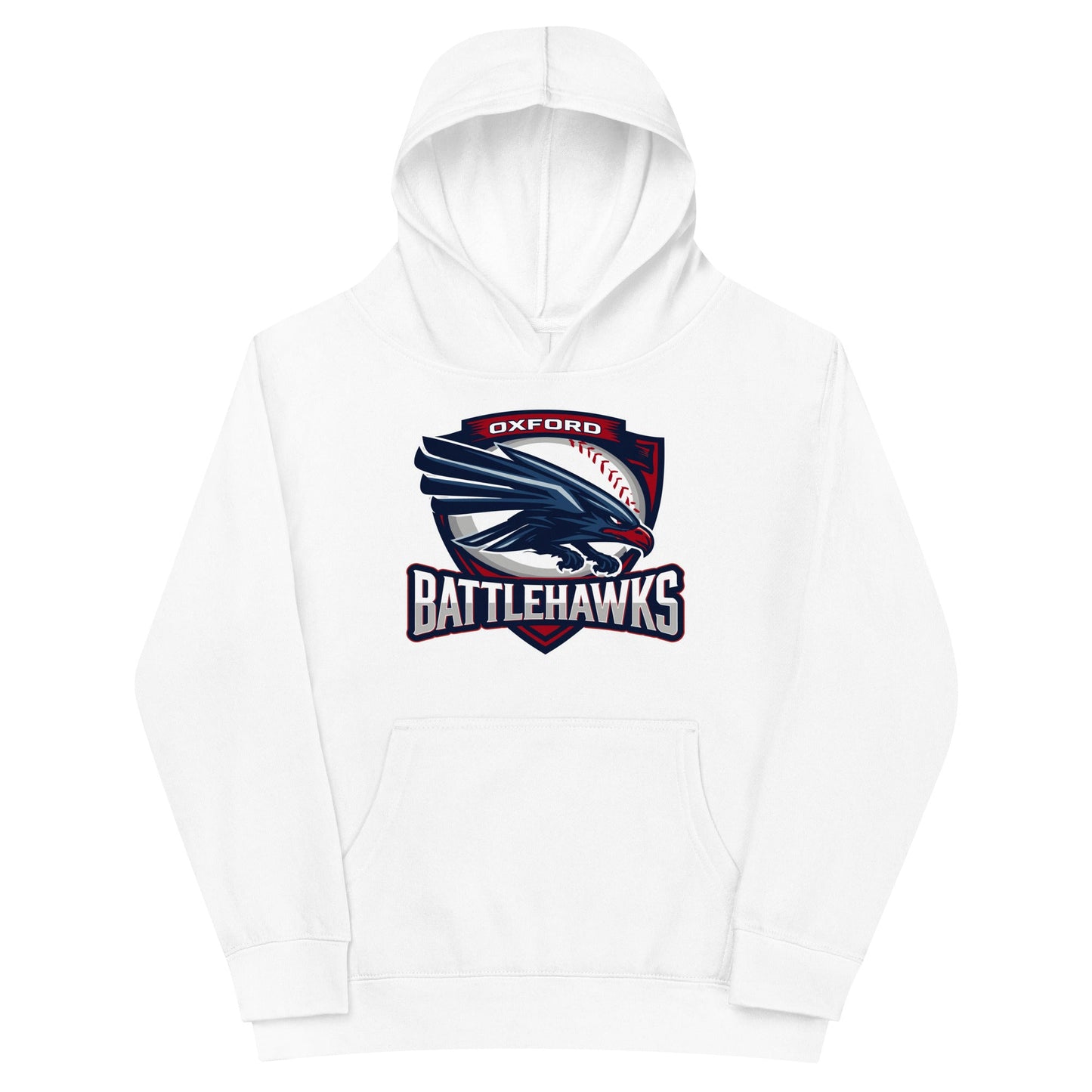 Performance | Youth Hoodie | Oxford Battlehawks 13U | Badge Logo