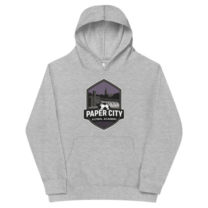 Performance | Youth Hoodie | Paper City Futbol Academy | Vanguard Shield Logo