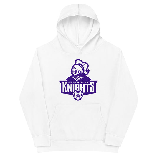 Performance | Youth Hoodie | Paper City Futbol Club | Emblem Logo